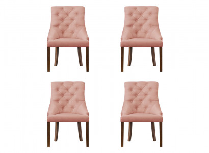 4x Chesterfield armchair lounge club upholstered chair chairs seating set recline
